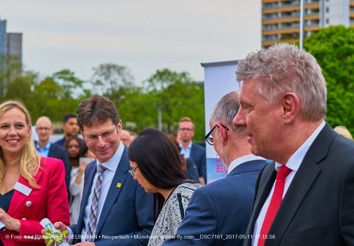 11. Mai 2017 - Grundsteinlegung für die LOGE und dem Kulturquadrat in Neuperlach